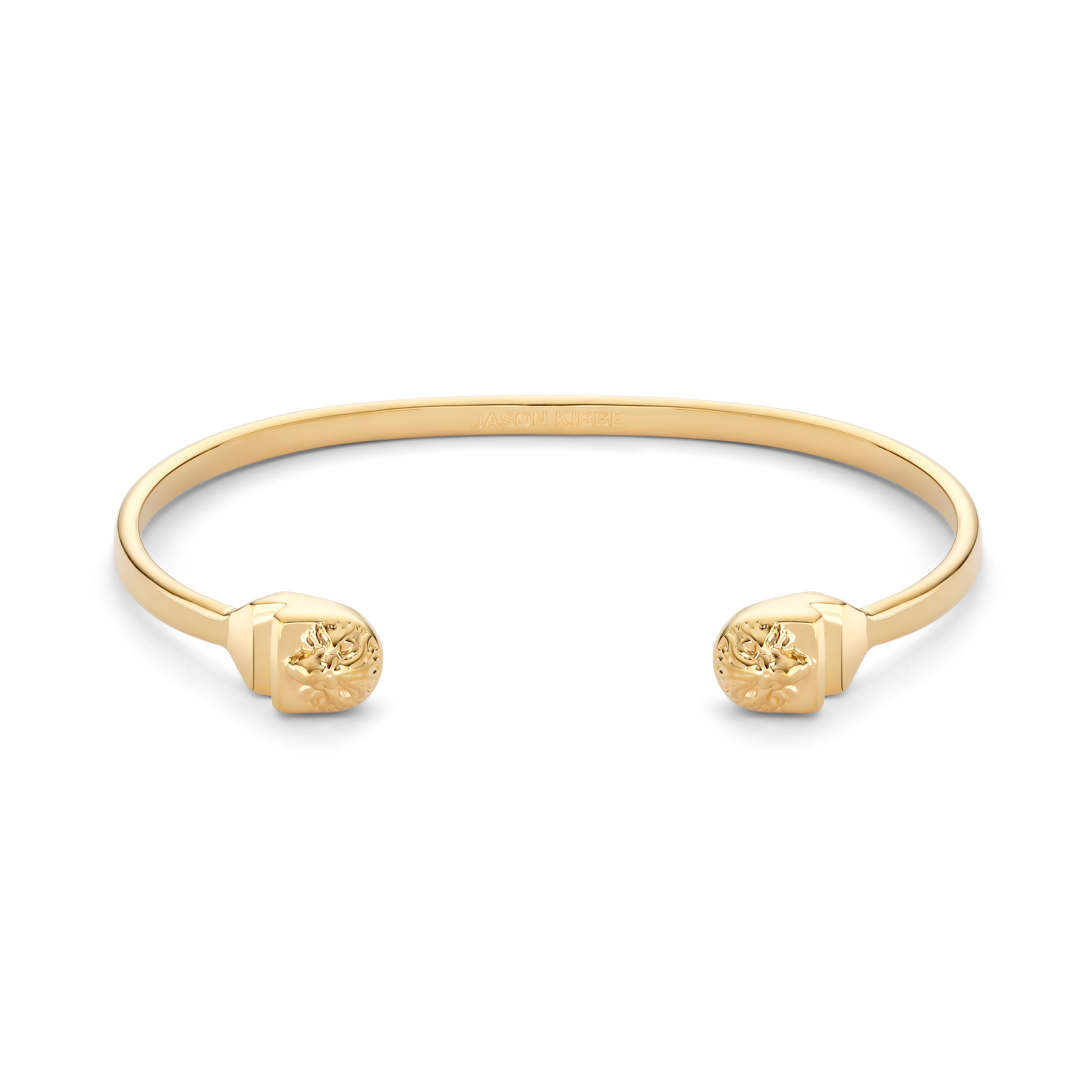 Gold lion bangle – Jason Kibbe