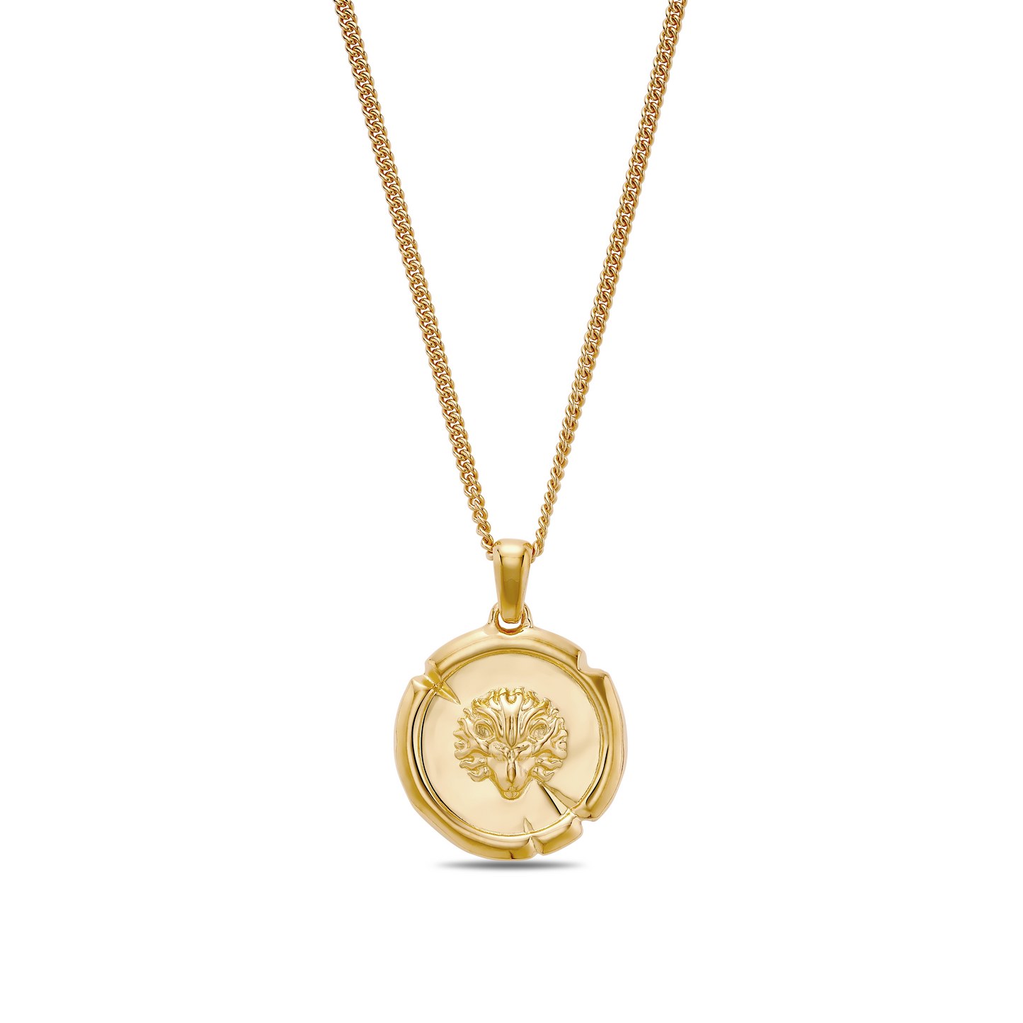 Collier lion d'or